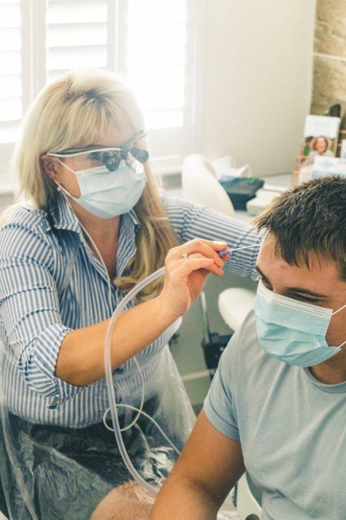 Ear Test In Process